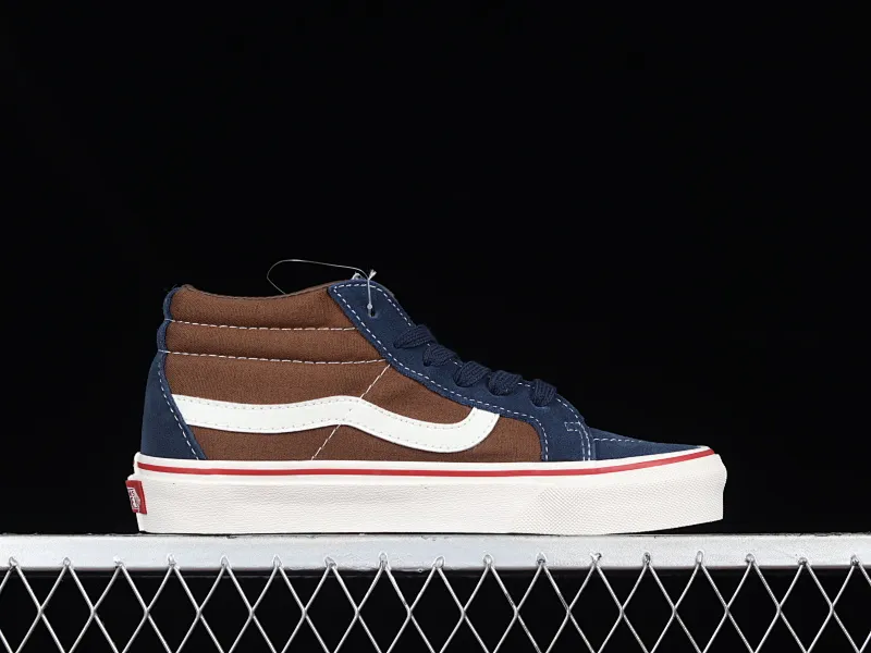 All categories Vans Vans series Vans Mid Vans China Vans SK8-Mid Vans olive grass green classic mid-top skateboard shoes VN0A4UWI06F